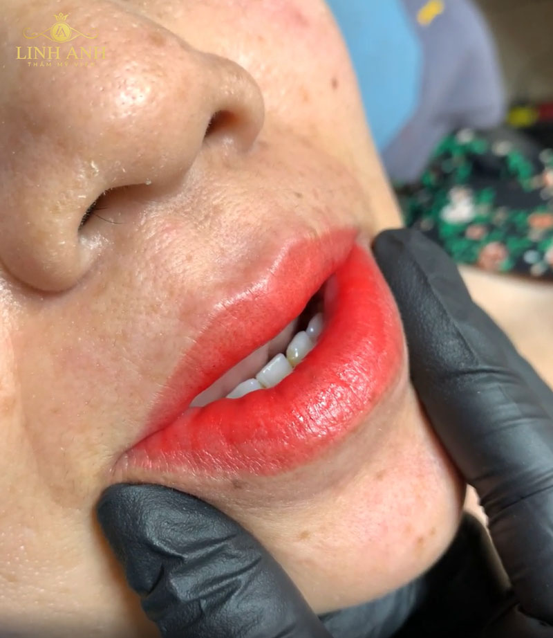 ảnh phun xăm môi ảnh phun xăm môi