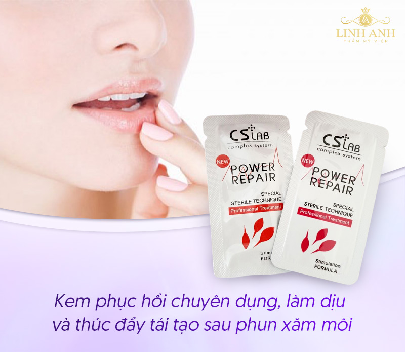 bôi thuốc mỡ sau khi phun môi hay không bôi thuốc mỡ sau khi phun môi hay không