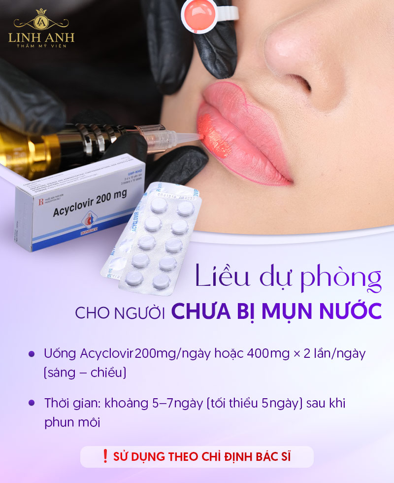 cách sử dụng thuốc acyclovir sau phun môi cách sử dụng thuốc acyclovir sau phun môi