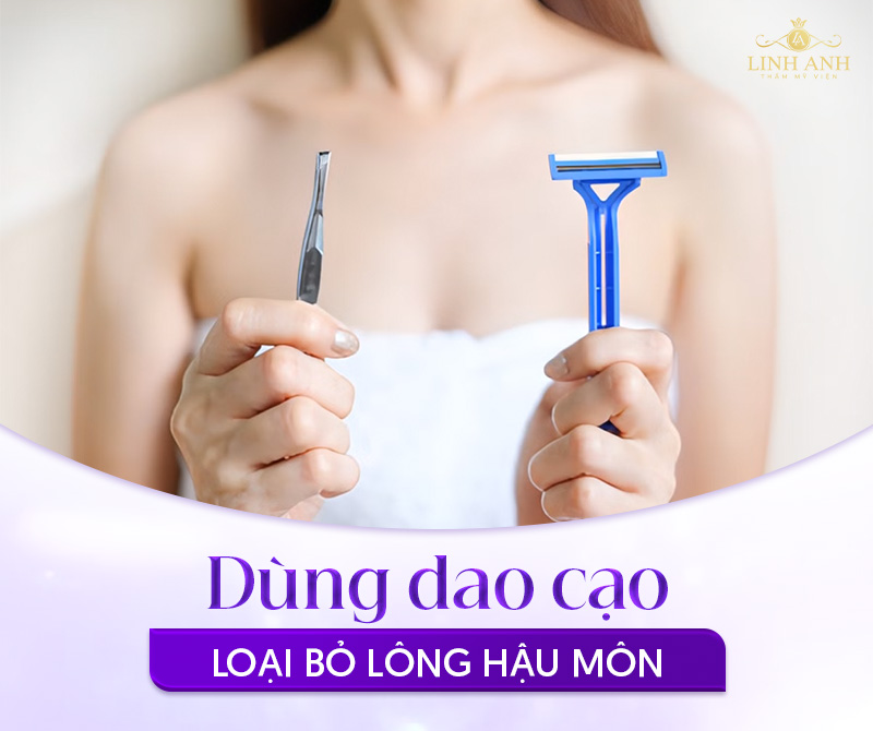 Cạo lông hậu môn