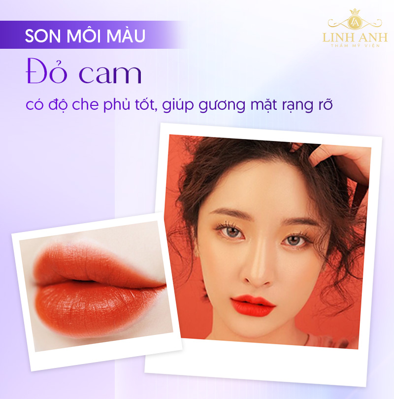 Da ngăm môi thâm nên dùng son màu gì
