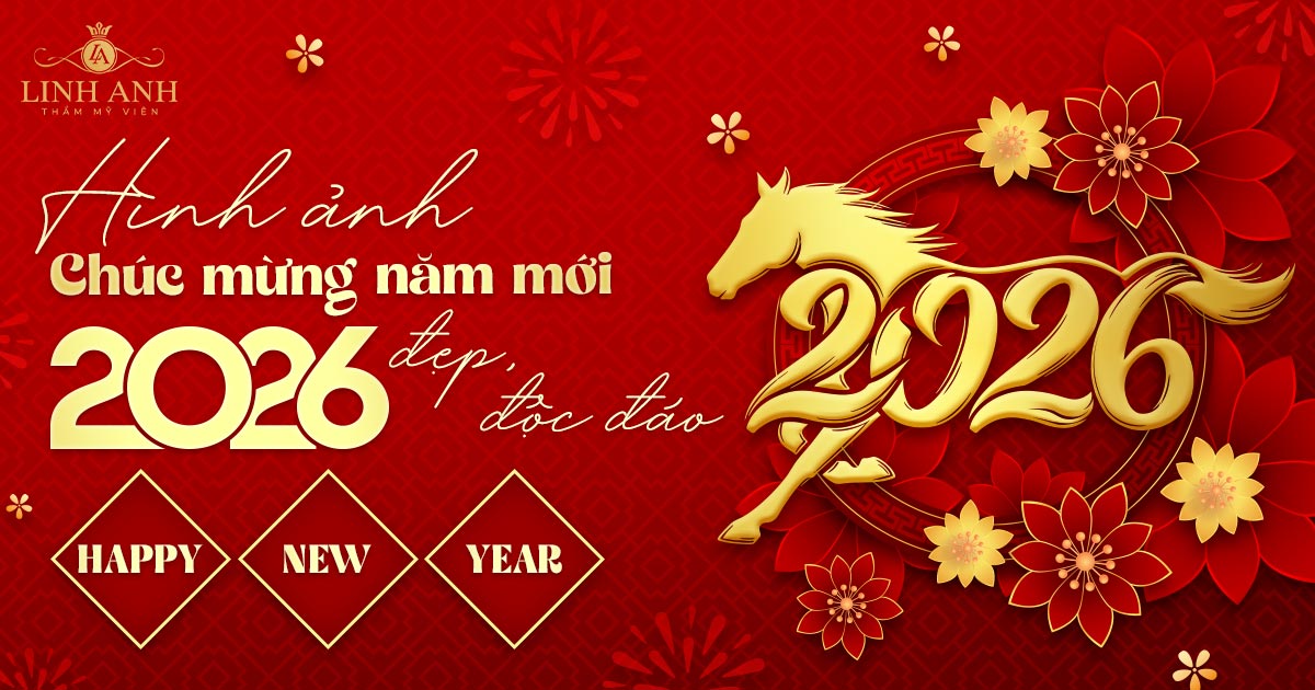 100+ Hình ảnh chúc mừng năm mới 2026 đẹp, độc đáo nhất