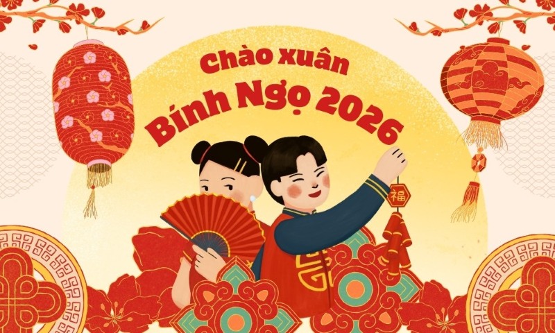 ảnh năm mới 2026 cute