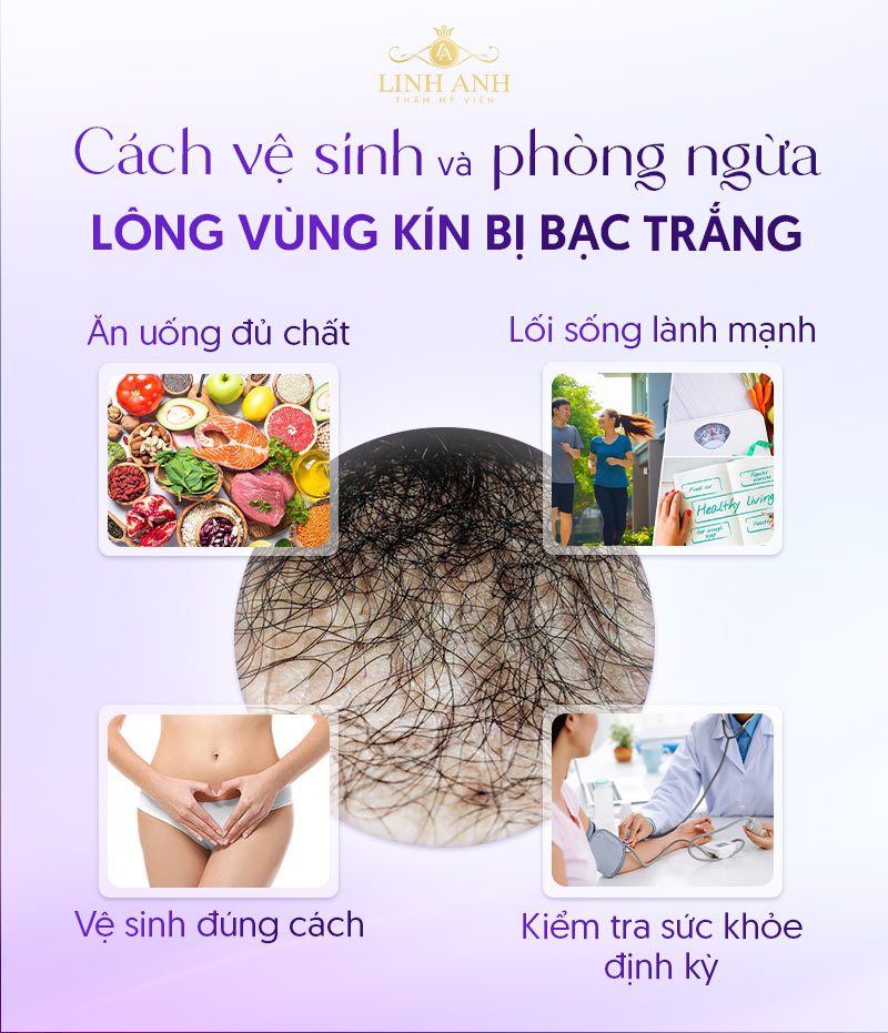 Lông mu bạc có sao không Lông mu bạc có sao không
