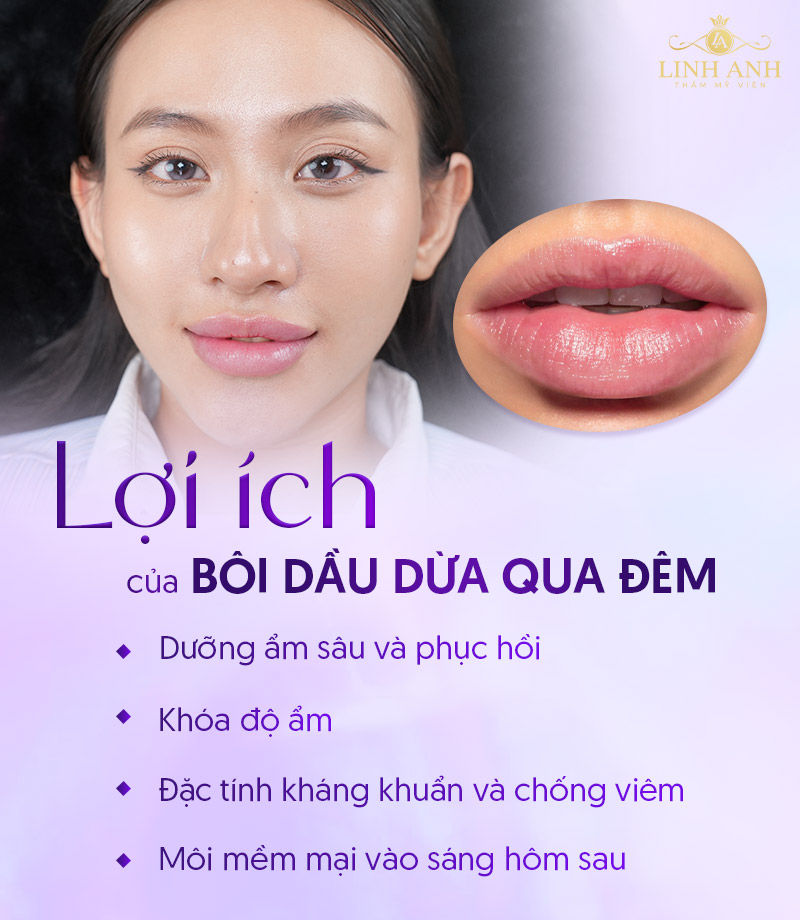 môi bôi dầu dừa để qua đêm được không môi bôi dầu dừa để qua đêm được không