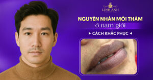 nguyên nhân môi thâm ở nam giới