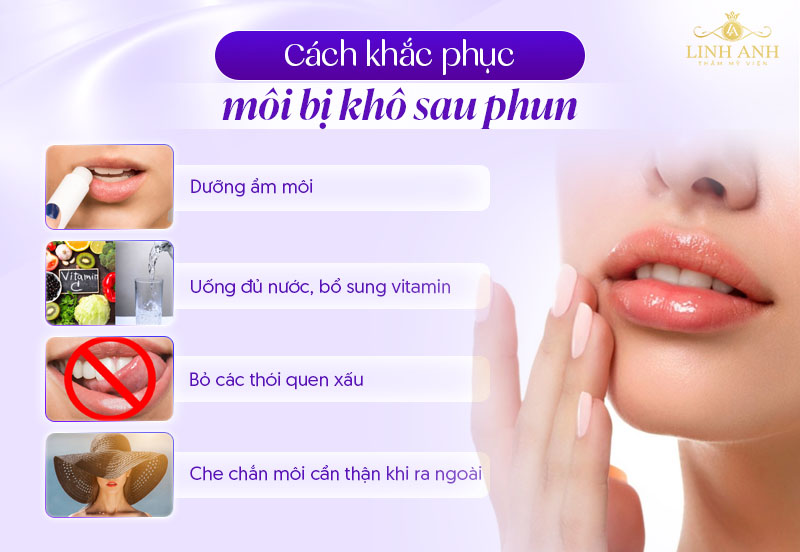 nguyên nhân phun môi xong bị khô nguyên nhân phun môi xong bị khô