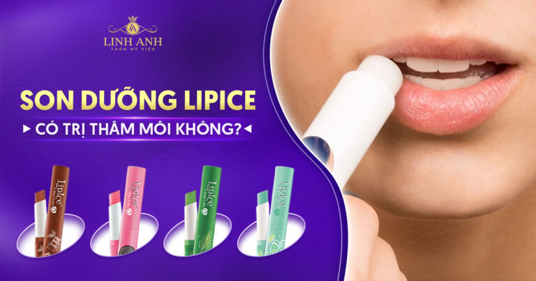 Son dưỡng lipice có trị thâm môi không? Tác dụng của son Lipice