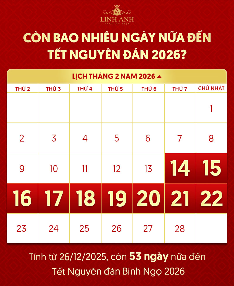tết Bính Ngọ 2026 còn bao nhiêu ngày tết Bính Ngọ 2026 còn bao nhiêu ngày