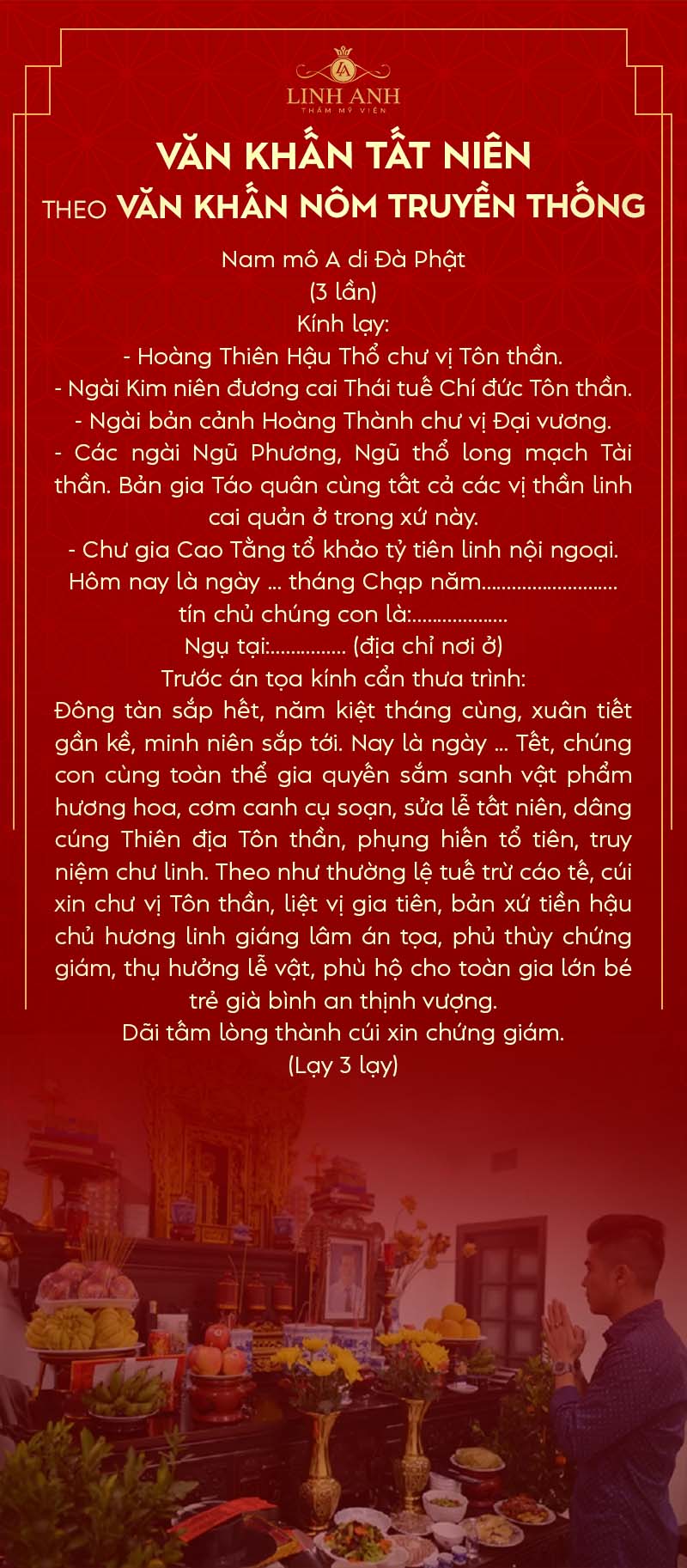 Bài cúng tất niên Bài cúng tất niên
