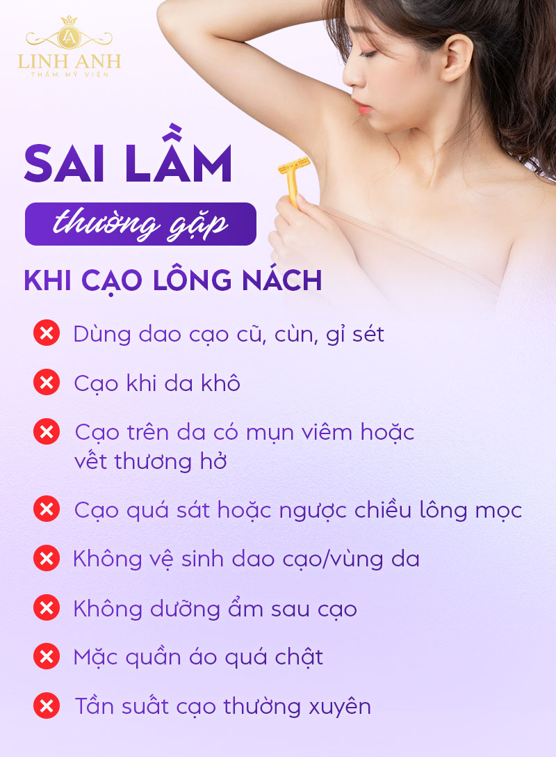 bị hôi nách có nên cạo lông nách bị hôi nách có nên cạo lông nách