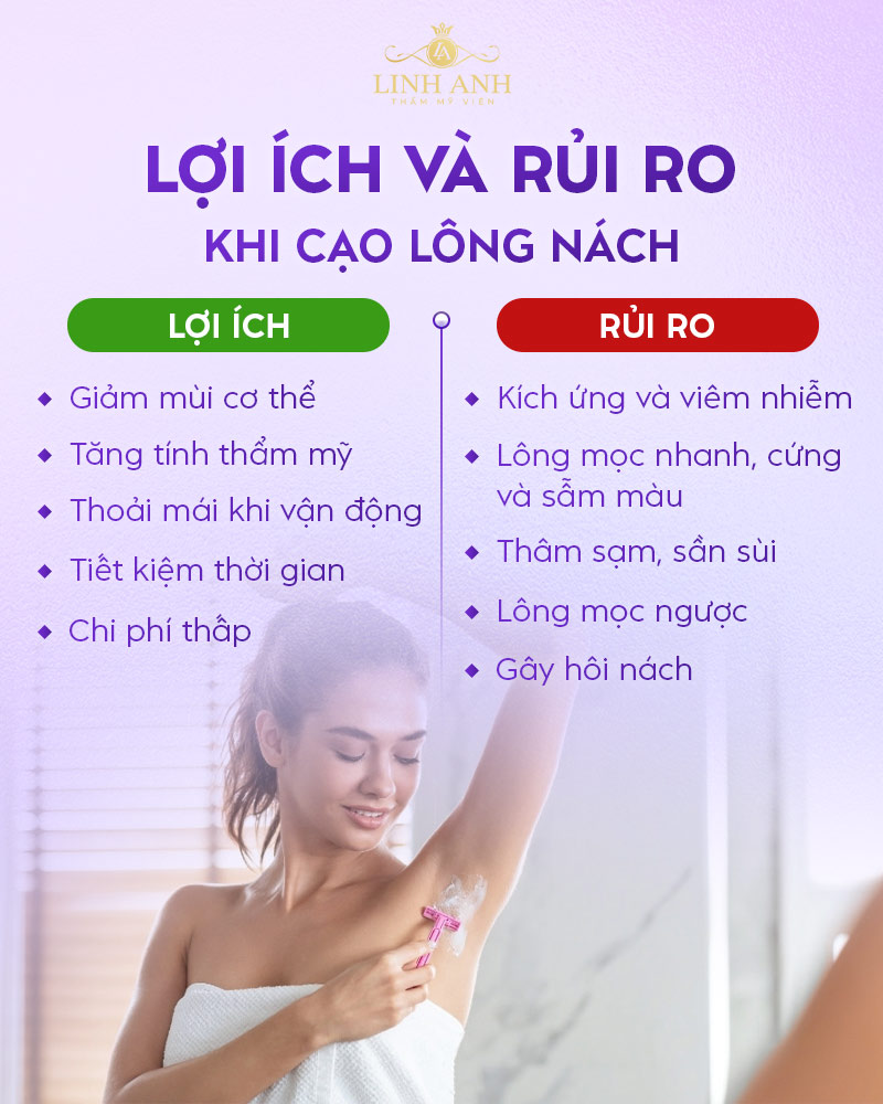 cạo lông nách cạo lông nách