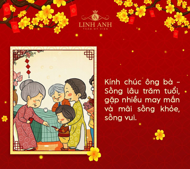 câu chúc Tết ông bà hay câu chúc Tết ông bà hay