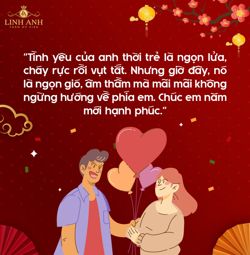 câu chúc tết người yêu năm Bính Ngọ câu chúc tết người yêu năm Bính Ngọ