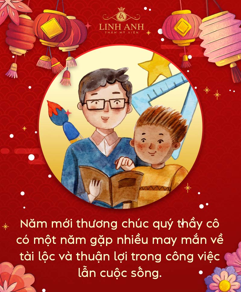 câu chúc tết thầy cô năm 2026 Bính Ngọ