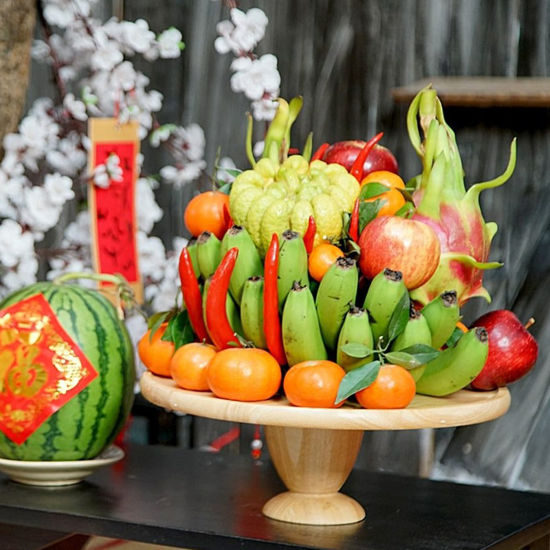 hình ảnh mâm ngũ quả miền bắc hình ảnh mâm ngũ quả miền bắc