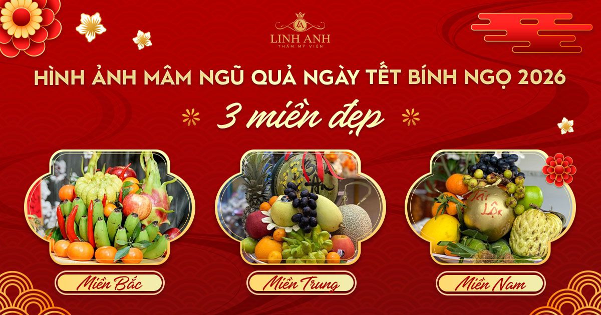 20+ Hình ảnh mâm ngũ quả ngày Tết 2026 Bính Ngọ ở 3 miền ý nghĩa