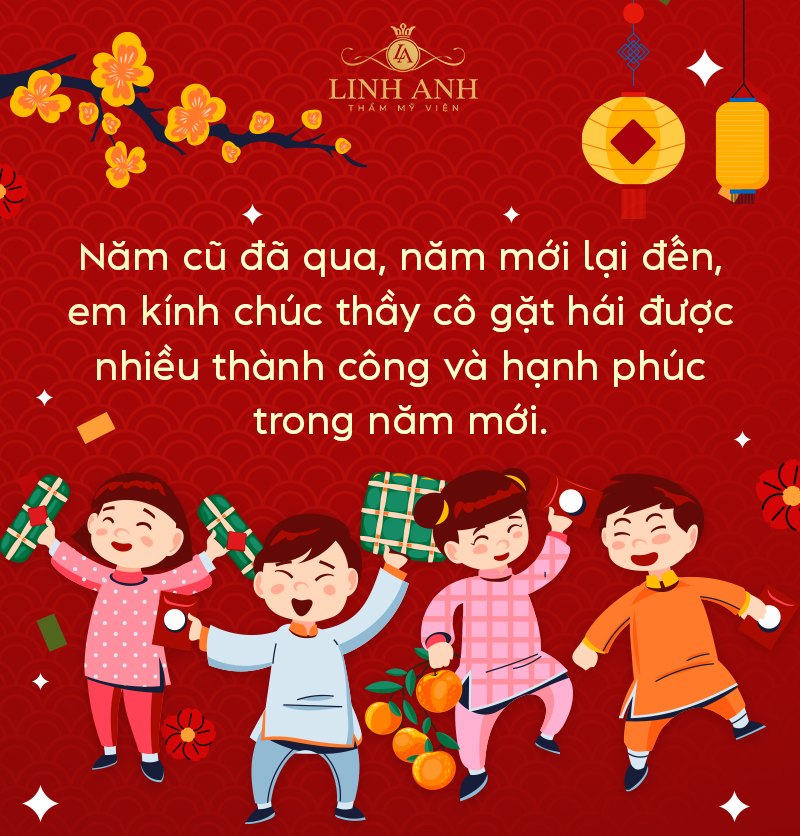 lời chúc Tết thầy cô 2026