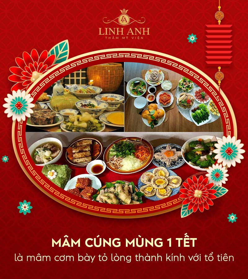 mâm cỗ cúng mùng 1 Tết mâm cỗ cúng mùng 1 Tết