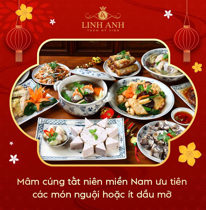 Mâm cúng tất niên miền Nam Mâm cúng tất niên miền Nam