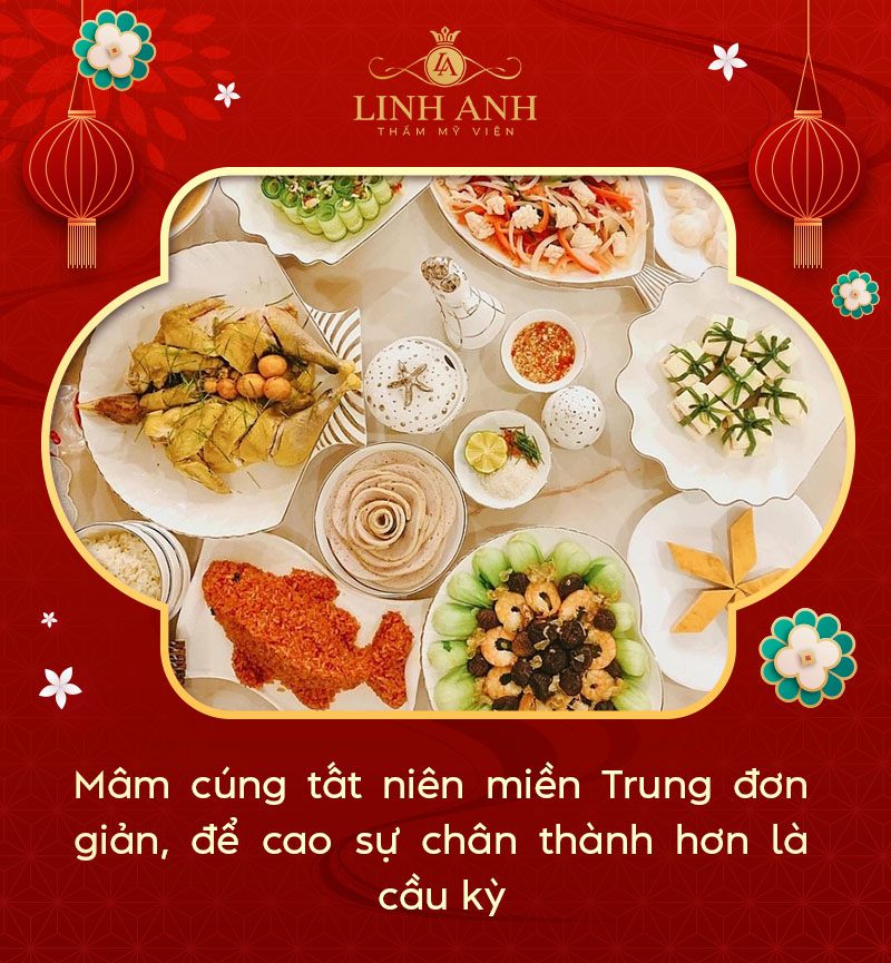 Mâm cúng tất niên miền Trung Mâm cúng tất niên miền Trung