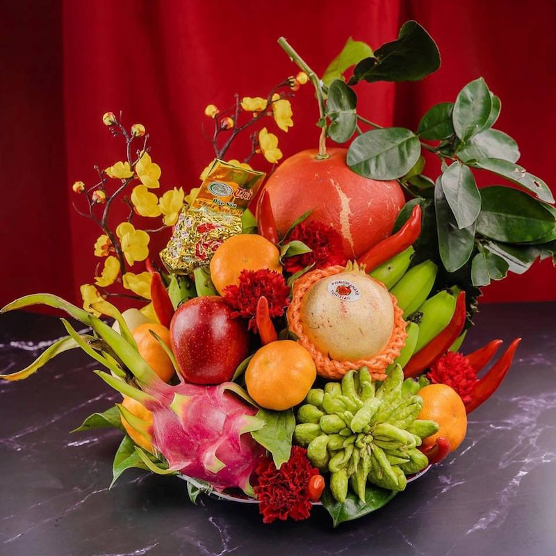 mẫu mâm ngũ quả ngày tết mẫu mâm ngũ quả ngày tết