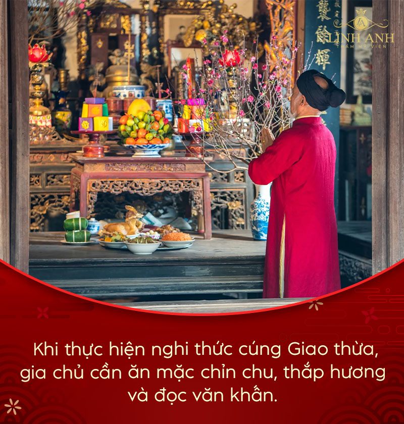 Nghi thức cúng Giao thừa trong nhà Nghi thức cúng Giao thừa trong nhà