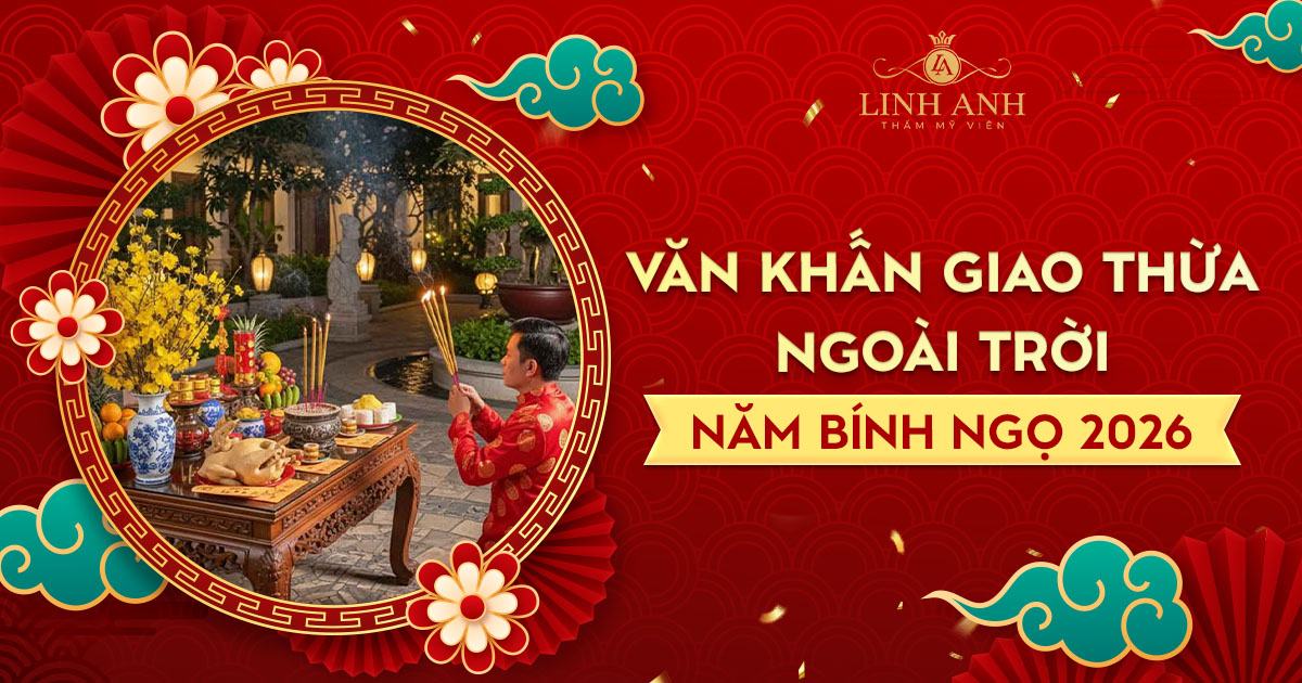 Văn khấn Giao thừa ngoài trời năm Bính Ngọ 2026 chuẩn nhất