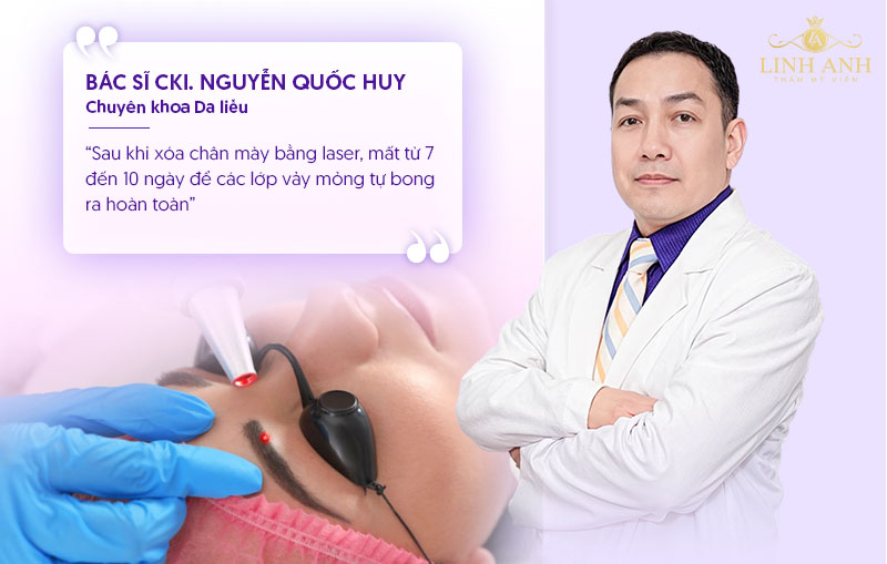 xoá mày xăm bằng laser bao lâu thì bong xoá mày xăm bằng laser bao lâu thì bong