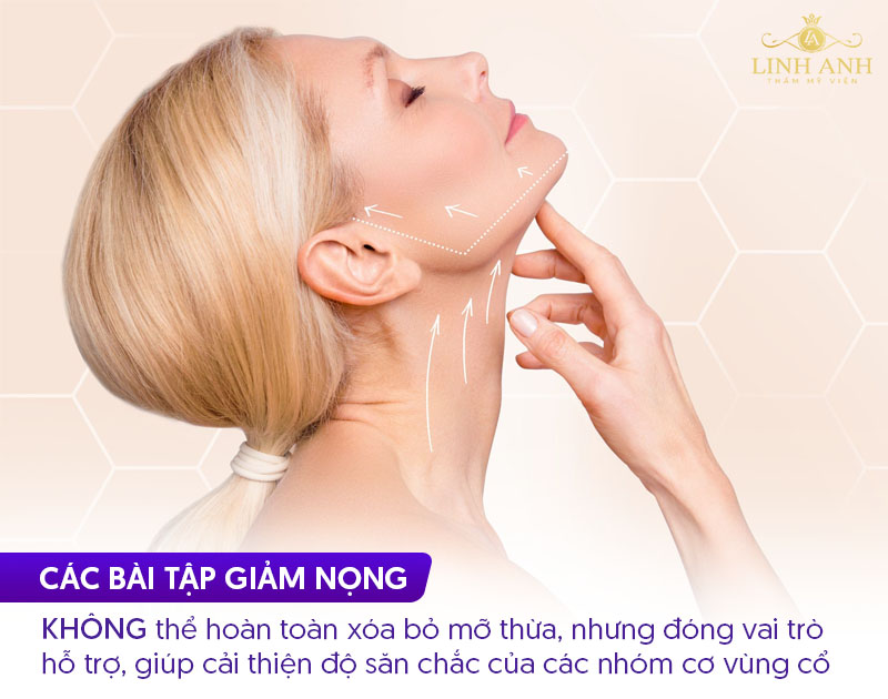 Các bài tập giảm nọng cằm Các bài tập giảm nọng cằm