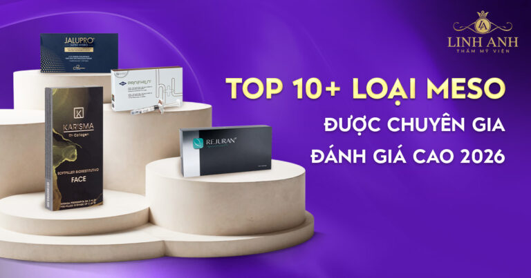 10+ Dòng meso tốt nhất hiện nay được BYT cấp phép 2026