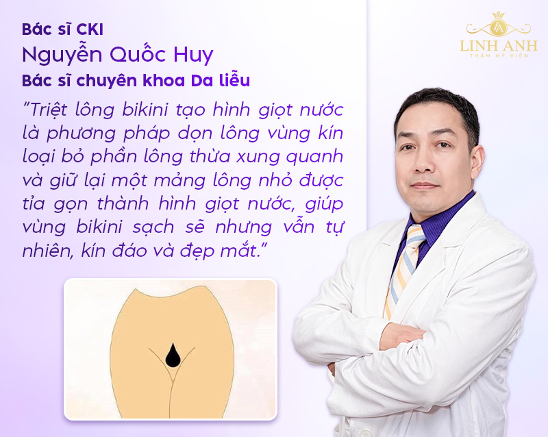 cách triệt lông bikini tạo hình giọt nước cách triệt lông bikini tạo hình giọt nước