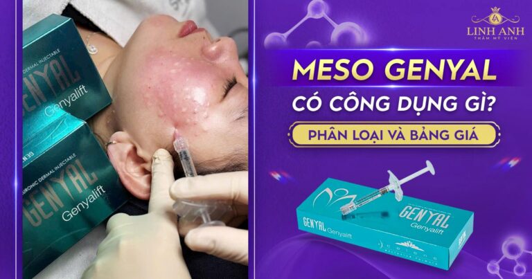 Meso Genyal có công dụng gì? Phân loại và bảng giá mới nhất