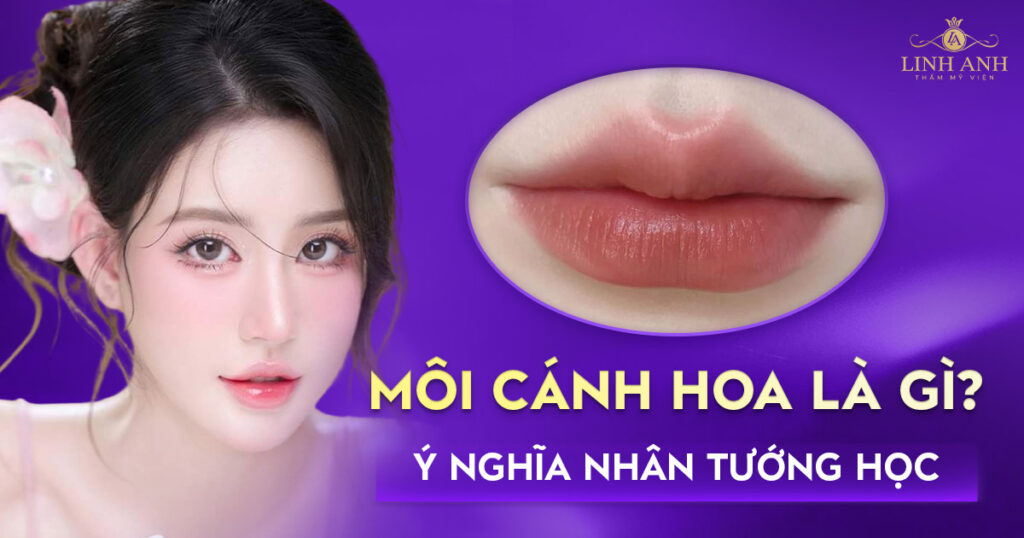 môi cánh hoa