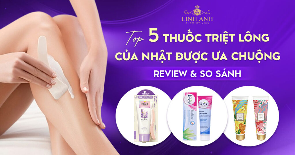 thuốc triệt lông vĩnh viễn của nhật