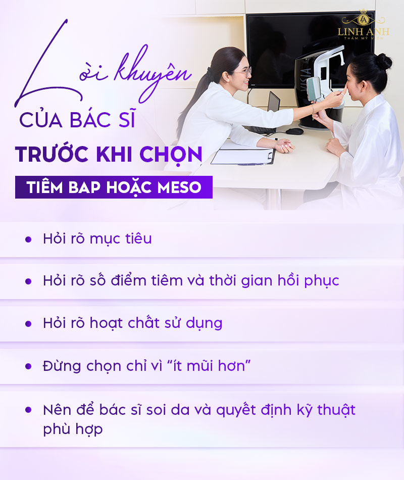 Tiêm BAP và meso khác nhau ở đâu