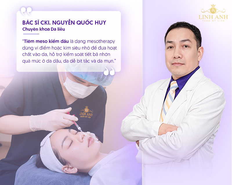 Tiêm meso kiểm dầu là gì Tiêm meso kiểm dầu là gì