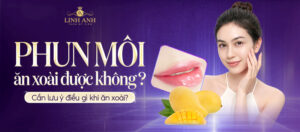 phun môi ăn xoài giúp hồi phục môi nhanh