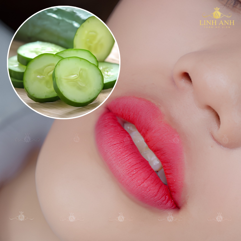Những lợi ích của việc ăn dưa leo sau phun môi