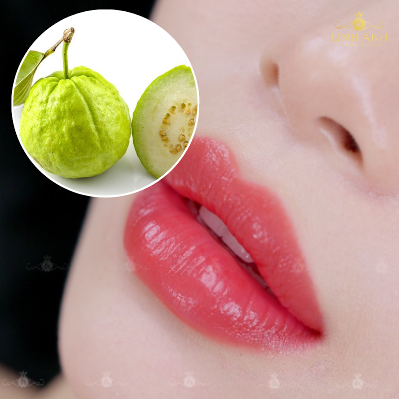 Ăn ổi chín sau phun xăm môi