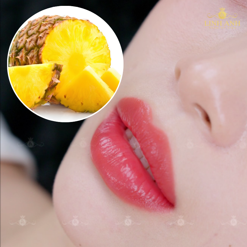 Thơm hỗ trợ quá trình hồi phục sau xăm môi