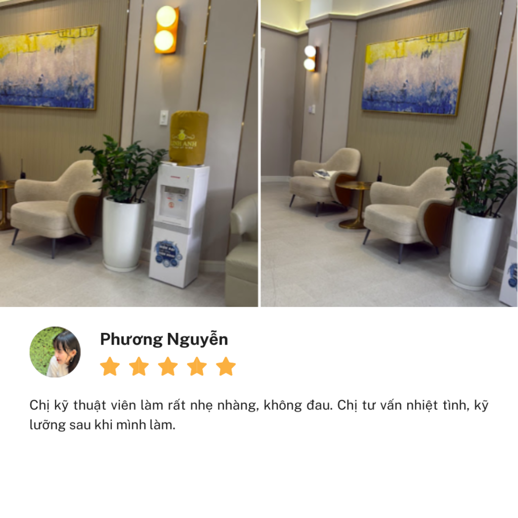 Khách hàng đánh giá cơ cở TMV Linh Anh Lê Hồng Phong