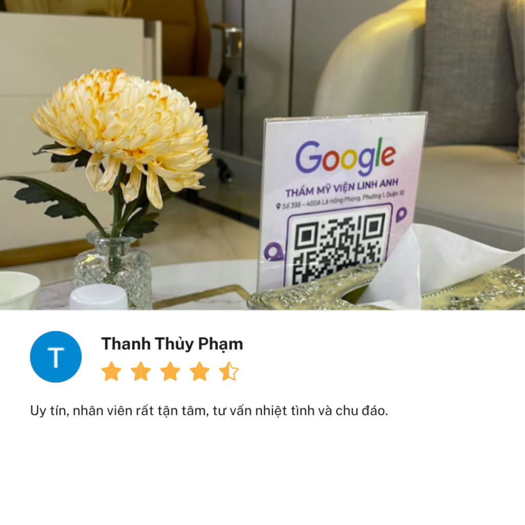 Khách hàng đánh giá cơ cở TMV Linh Anh Lê Hồng Phong