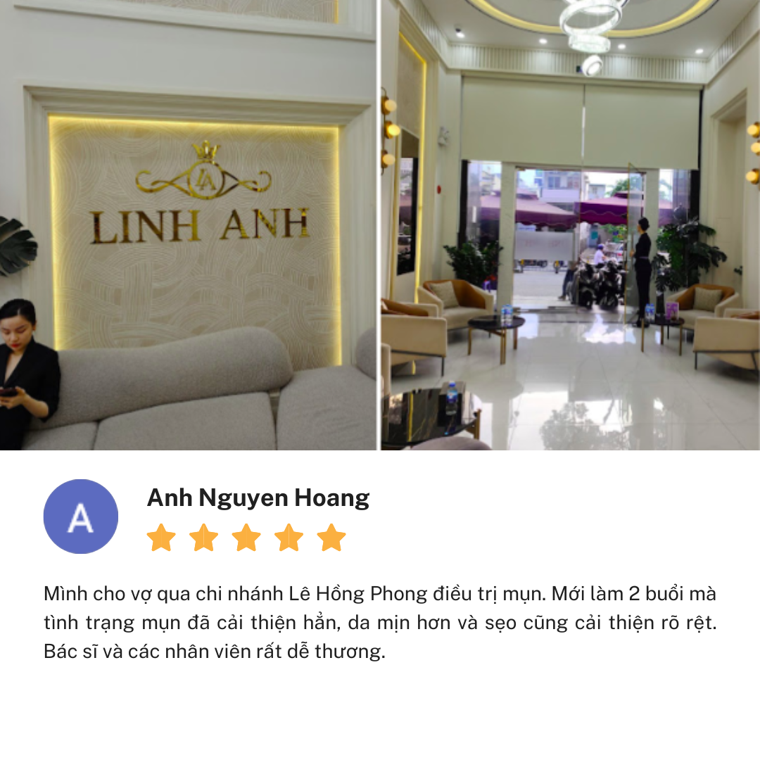 Công nghệ hiện đại tại Thẩm Mỹ Linh Anh cơ sở Lê Hồng Phong