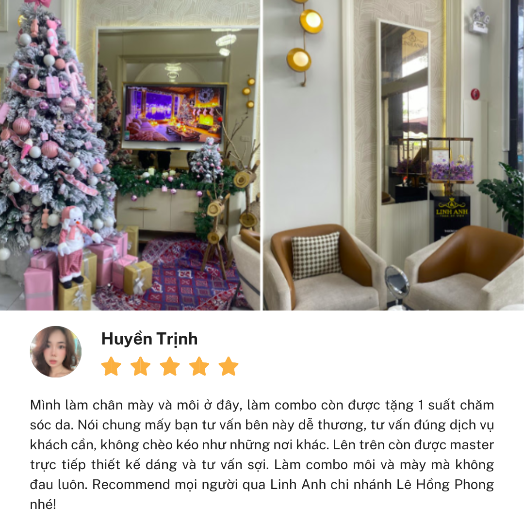 Công nghệ hiện đại tại Thẩm Mỹ Linh Anh cơ sở Lê Hồng Phong