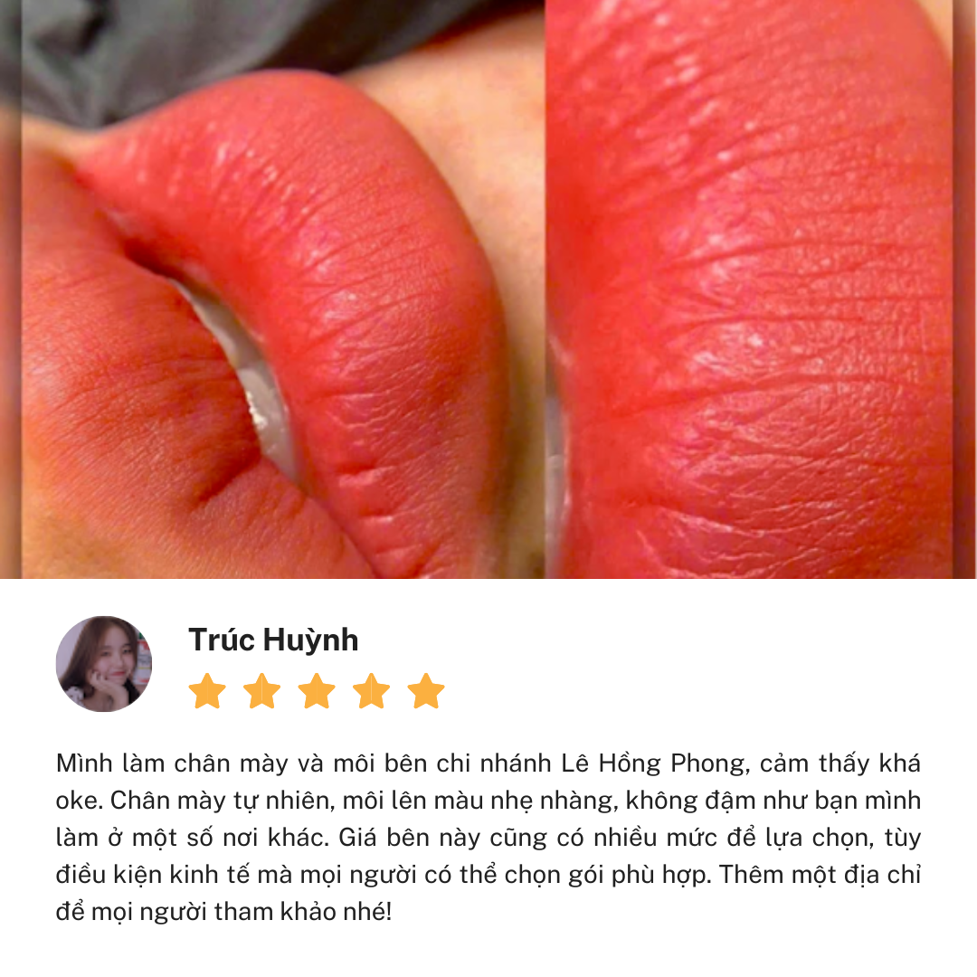 Khách hàng đánh giá cơ cở TMV Linh Anh Lê Hồng Phong