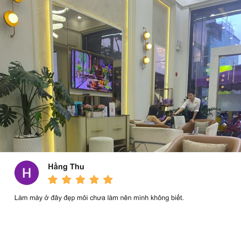 Trải nghiệm Thẩm Mỹ Linh Anh cơ sở Lê Hồng Phong
