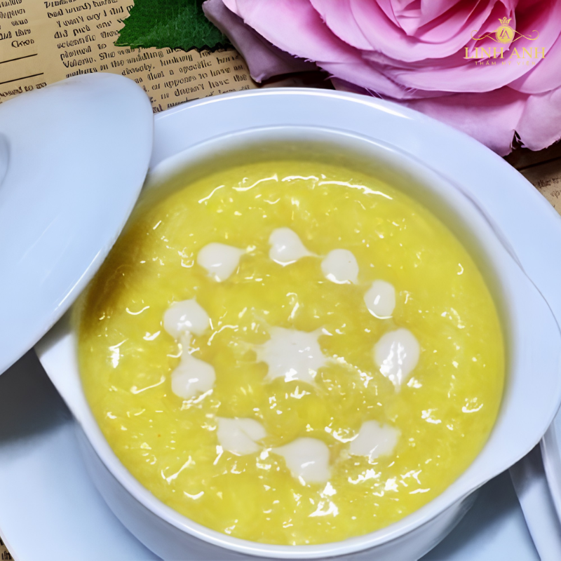 Sau môi không ăn chè đậu xanh quá ngọt