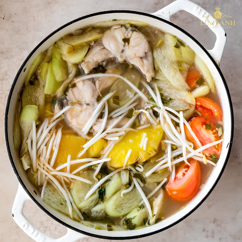 Phun moi an canh chua duoc khong