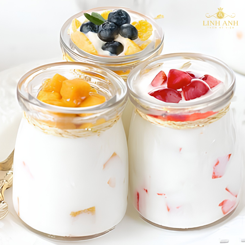 Ăn sữa chua thay nem chua sau phun môi